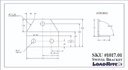 Bracket-Swivel,L.D.(Bulk) 3/8'Dia Hole