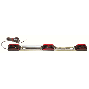 Light, 3-Bar, Led, Chrome (Load Rite Oem)