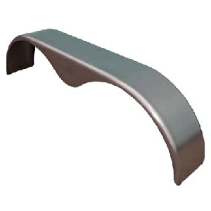 Trailer Fender, Material: Galvanized, 67.5"L x 9"W x 17"H, Thickness: 16g, Fits: 13" & 14" Wheels, Brand: Tie Down Engineering, Sold as each