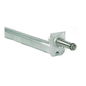 3,700# Galvanized Trailer Axle, 87.5" Hub Face, 91.5" Oal. 2" Square Straight Tube With 2" Drop (Dmp# 49857)