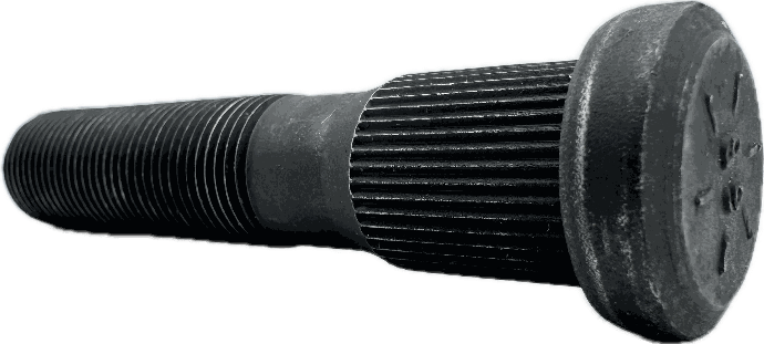 Wheel Stud, Threads: 5/8"-18, Overall Length: 2.95", Knurl Diameter: .685", Knurl Length: .72", Thread Length: 1.83", Dexter Marine Products (Formerly Tie Down Engineering) Brand