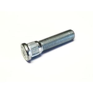 Wheel Stud, Threads: 1/2"-20, Overall Length: 2", Knurl Diameter: .56", Knurl Length: .50", Thread Length: 1.14", Brand: Knott
