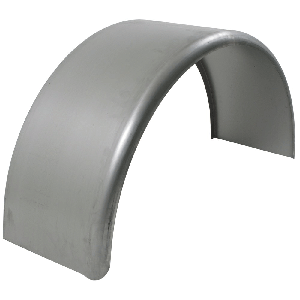  Trailer Fender, Material: Steel, 32"L x 9"W x 15"H, Thickness: 16g", Fits: 14" & 15" Wheels, Brand: Dexter Distribution Group, Sold as each