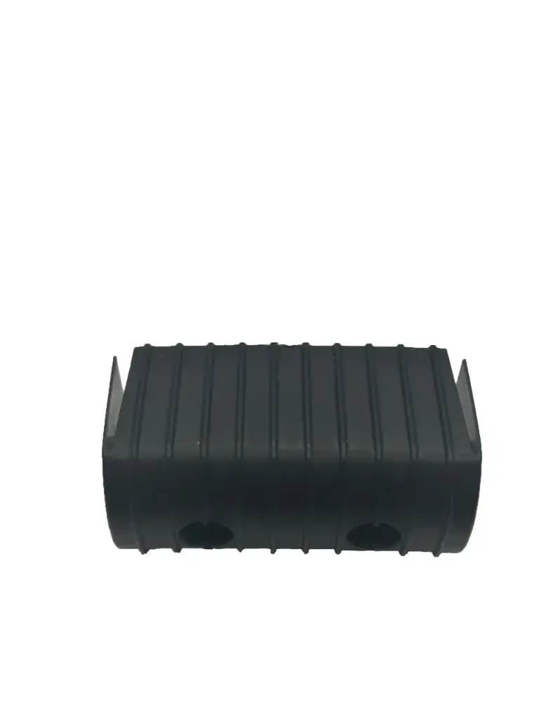 Trailer Bunk Glide Wrap Black End Cap 4"
